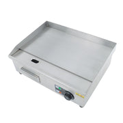 DURAFORCE 22" Flat Top Electric Grill 1600W Commercial Griddle Stainless Steel Countertop