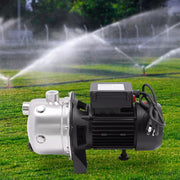 DURAFORCE Stainless Steel Portable Shallow Well Pump Garden Pump 1.6HP 1320GPH 115V