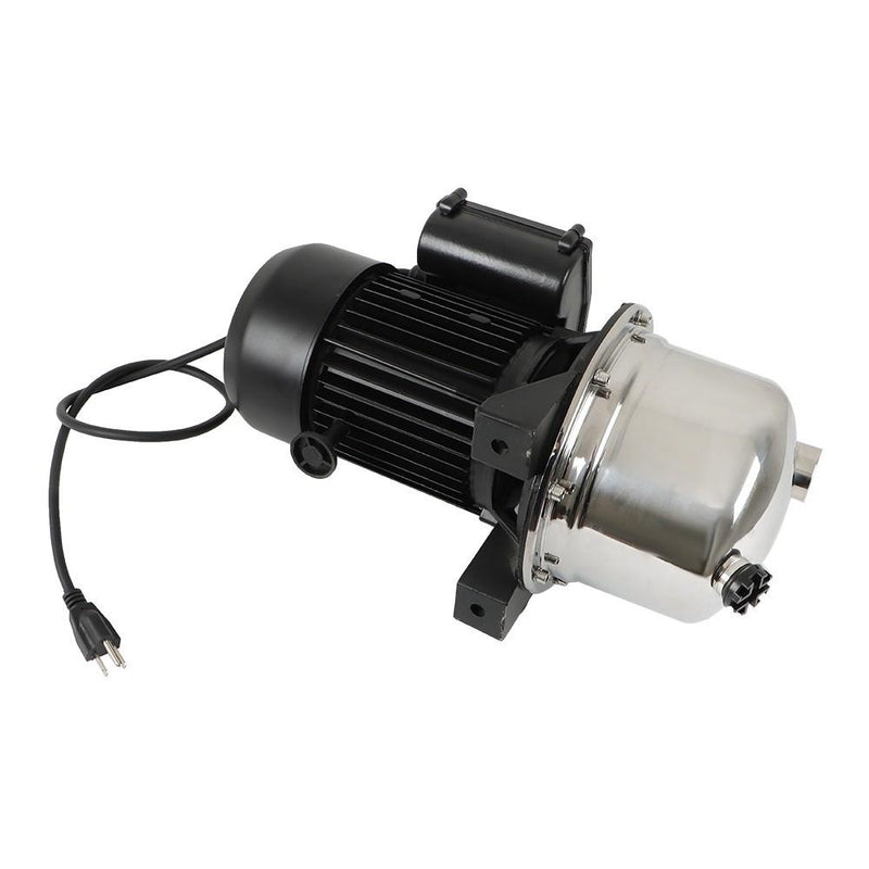 DURAFORCE Stainless Steel Portable Shallow Well Pump Garden Pump 1.6HP 1320GPH 115V