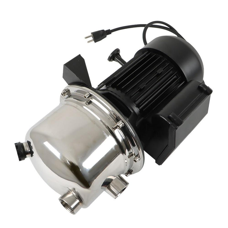 DURAFORCE Stainless Steel Portable Shallow Well Pump Garden Pump 1.6HP 1320GPH 115V