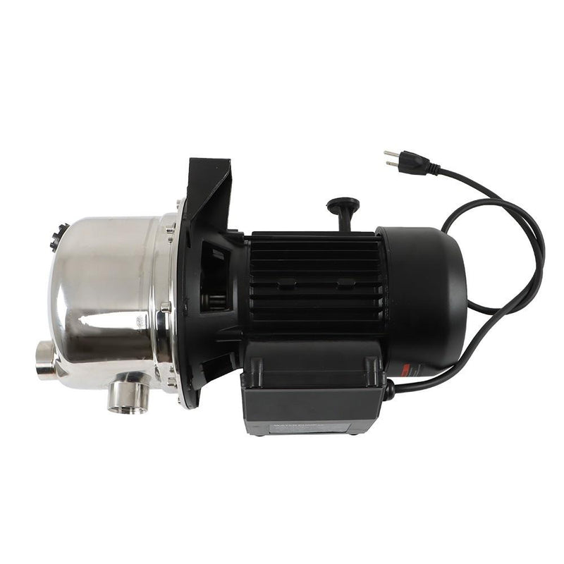 DURAFORCE Stainless Steel Portable Shallow Well Pump Garden Pump 1.6HP 1320GPH 115V