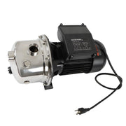 DURAFORCE Stainless Steel Portable Shallow Well Pump Garden Pump 1.6HP 1320GPH 115V