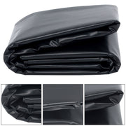 DURAFORCE 20 x 25 ft 20 Mil HDPE Fish Pond Liner Pond Liners Waterproof Fish Liner Black