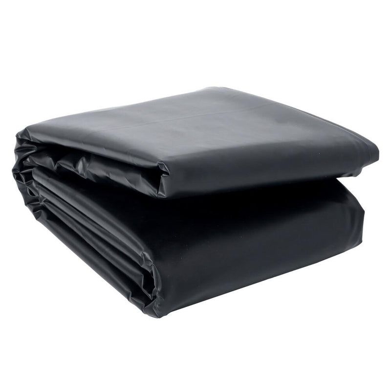 DURAFORCE 20 x 25 ft 20 Mil HDPE Fish Pond Liner Pond Liners Waterproof Fish Liner Black