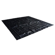 DURAFORCE 20 x 25 ft 20 Mil HDPE Fish Pond Liner Pond Liners Waterproof Fish Liner Black