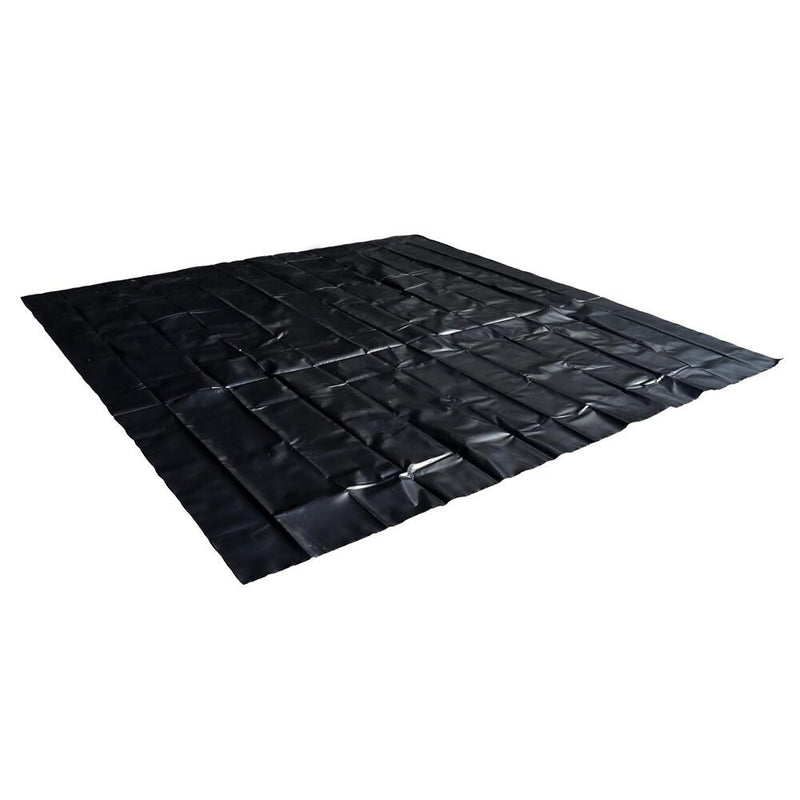 DURAFORCE 20 x 25 ft 20 Mil HDPE Fish Pond Liner Pond Liners Waterproof Fish Liner Black