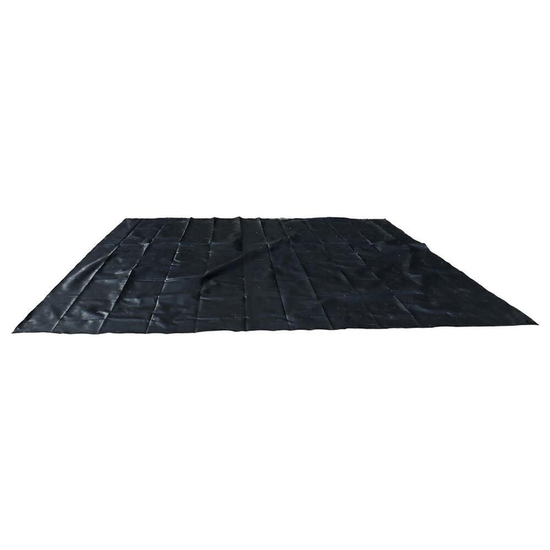 DURAFORCE 20 x 25 ft 20 Mil HDPE Fish Pond Liner Pond Liners Waterproof Fish Liner Black