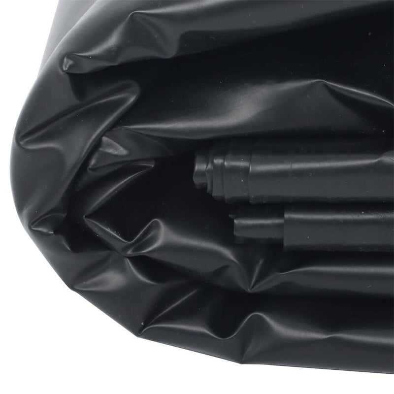 DURAFORCE 20 x 25 ft 20 Mil HDPE Fish Pond Liner Pond Liners Waterproof Fish Liner Black