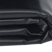 DURAFORCE 20 x 25 ft 20 Mil HDPE Fish Pond Liner Pond Liners Waterproof Fish Liner Black