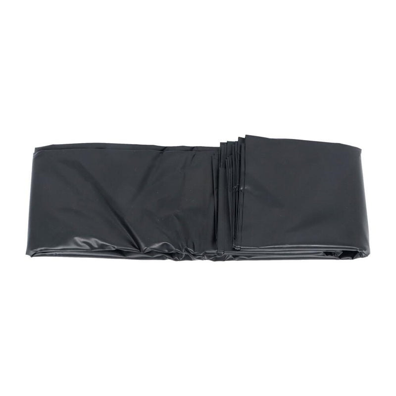DURAFORCE 20 x 25 ft 20 Mil HDPE Fish Pond Liner Pond Liners Waterproof Fish Liner Black