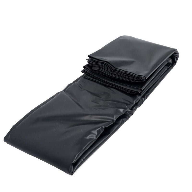 DURAFORCE 20 x 25 ft 20 Mil HDPE Fish Pond Liner Pond Liners Waterproof Fish Liner Black