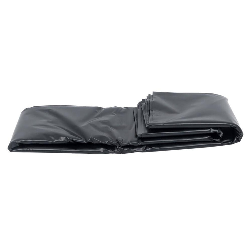 DURAFORCE 20 x 25 ft 20 Mil HDPE Fish Pond Liner Pond Liners Waterproof Fish Liner Black