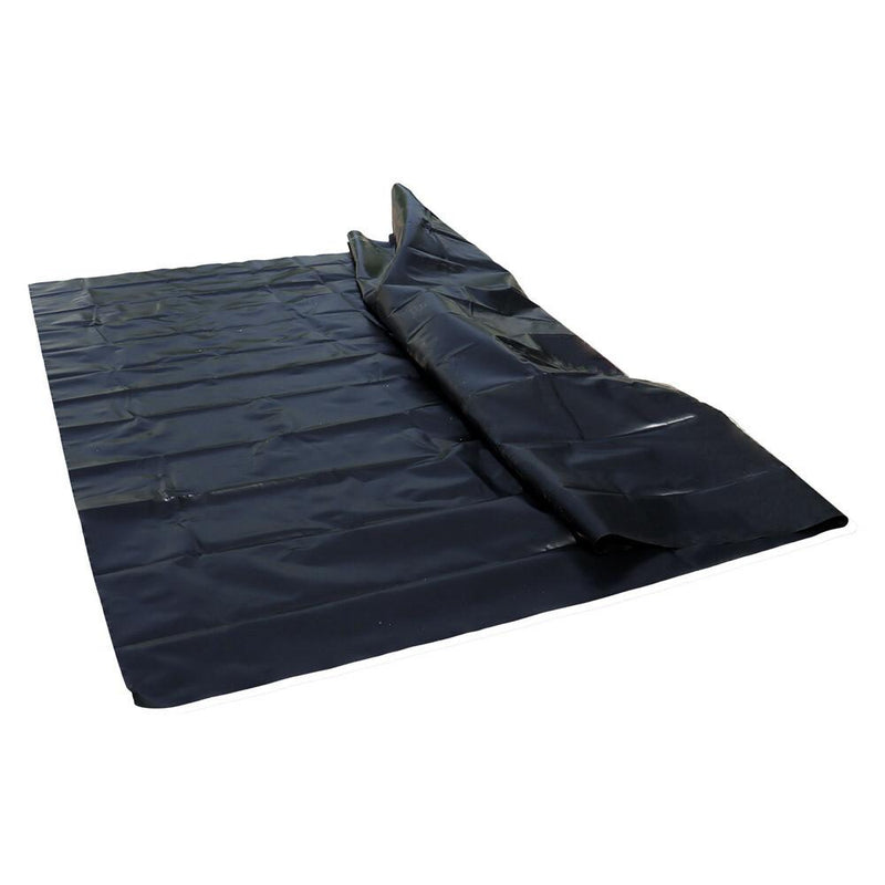 DURAFORCE 20 x 25 ft 20 Mil HDPE Fish Pond Liner Pond Liners Waterproof Fish Liner Black