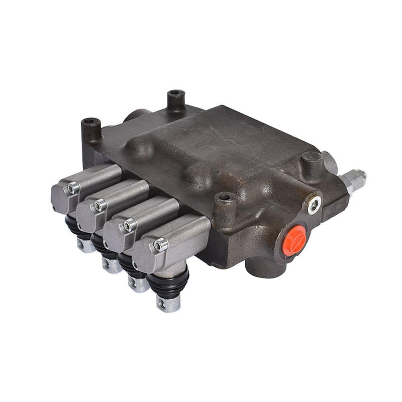 DURAFORCE 4 Spool 21 GPM 3600 PSI SAE Ports Hydraulic Control Valve Double Acting New
