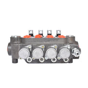 DURAFORCE 4 Spool 21 GPM 3600 PSI SAE Ports Hydraulic Control Valve Double Acting New
