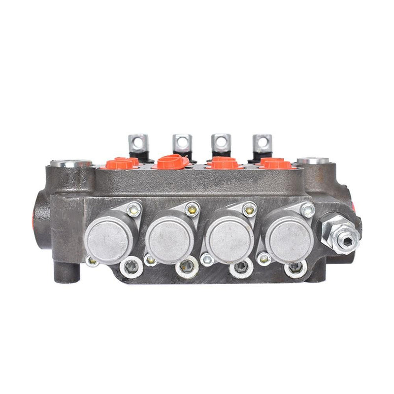 DURAFORCE 4 Spool 21 GPM 3600PSI SAE Ports Hydraulic Control Valve Double Acting