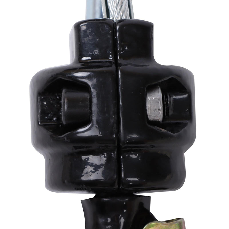 DURAFORCE 22.9 ft/7 m 2in1 Portable Electric Hoist Winch 1100lbs With Wired Remote Control