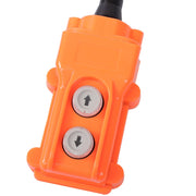 DURAFORCE 22.9 ft/7 m 2in1 Portable Electric Hoist Winch 1100lbs With Wired Remote Control