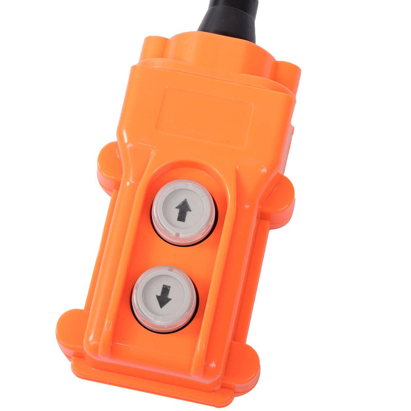 DURAFORCE 22.9 ft/7 m 2in1 Portable Electric Hoist Winch 1100lbs With Wired Remote Control