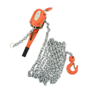 DURAFORCE 20ft 6600lb Capacity Wrench Lever Block Steel Hoist Manual Chain Hoist G80 Chain