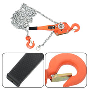 DURAFORCE 20ft 6600lb Capacity Wrench Lever Block Steel Hoist Manual Chain Hoist G80 Chain