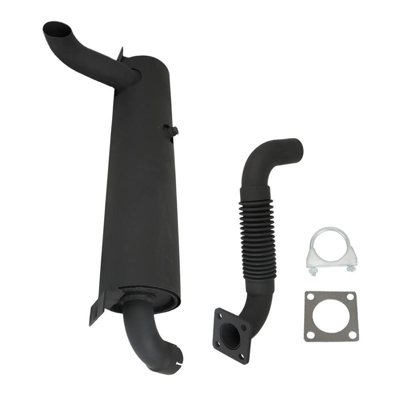 DURAFORCE 1PC 6683915 7107449 Muffler & Exhaust Pipe Kit For Bobcat T190 T180 S205 S185