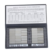 DURAFORCE Surface Roughness Comparator Set Ra0.05-12.5mm, 30 Specimen Blocks for Machining