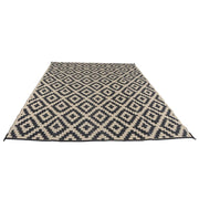 DURAFORCE Waterproof Outdoor Rug 10x14 ft Outdoor Plastic Straw Rug For Camping RV Deck