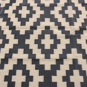 DURAFORCE Waterproof Outdoor Rug 10x14 ft Outdoor Plastic Straw Rug For Camping RV Deck