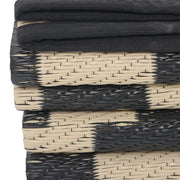 DURAFORCE Waterproof Outdoor Rug 10x14 ft Outdoor Plastic Straw Rug For Camping RV Deck