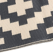 DURAFORCE Waterproof Outdoor Rug 10x14 ft Outdoor Plastic Straw Rug For Camping RV Deck