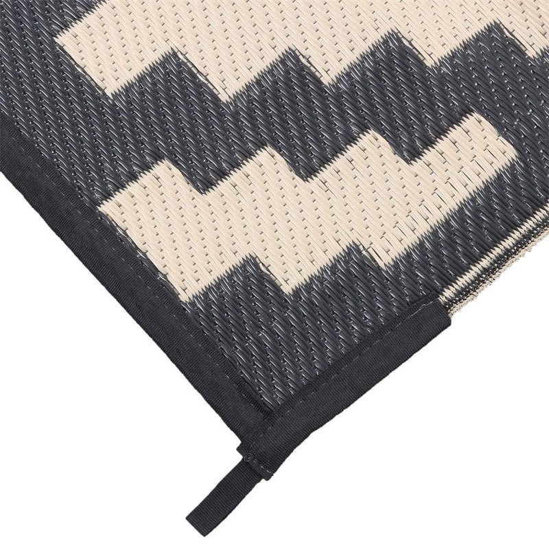 DURAFORCE Waterproof Outdoor Rug 10x14 ft Outdoor Plastic Straw Rug For Camping RV Deck