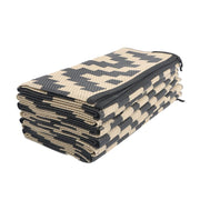 DURAFORCE Waterproof Outdoor Rug 10x14 ft Outdoor Plastic Straw Rug For Camping RV Deck