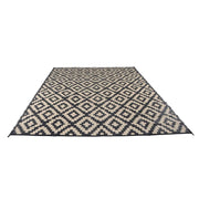 DURAFORCE Waterproof Outdoor Rug 10x14 ft Outdoor Plastic Straw Rug For Camping RV Deck