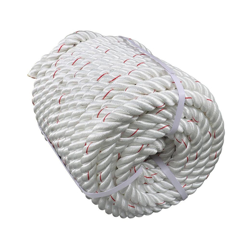 DURAFORCE 1 inch x 120 feet Arborist Bull Rope Tree Hoist Rigging Line Polyester Rope
