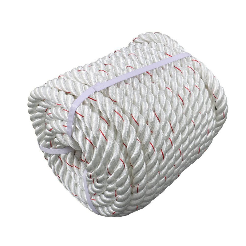 DURAFORCE 1 inch x 120 feet Arborist Bull Rope Tree Hoist Rigging Line Polyester Rope