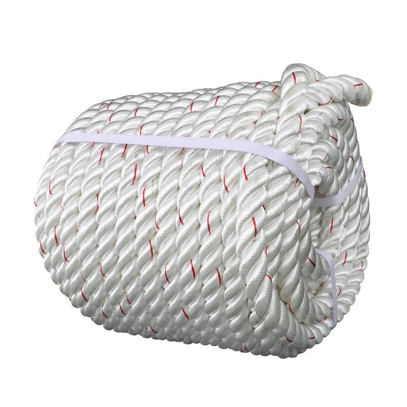 DURAFORCE 1 inch x 120 feet Arborist Bull Rope Tree Hoist Rigging Line Polyester Rope