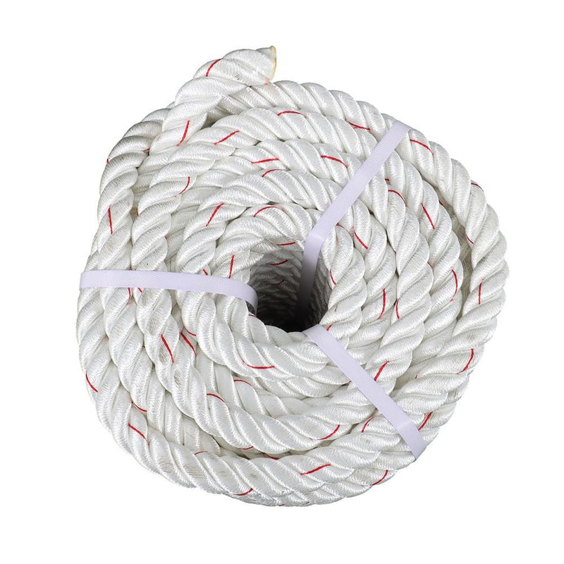 DURAFORCE 1 inch x 120 feet Arborist Bull Rope Tree Hoist Rigging Line Polyester Rope