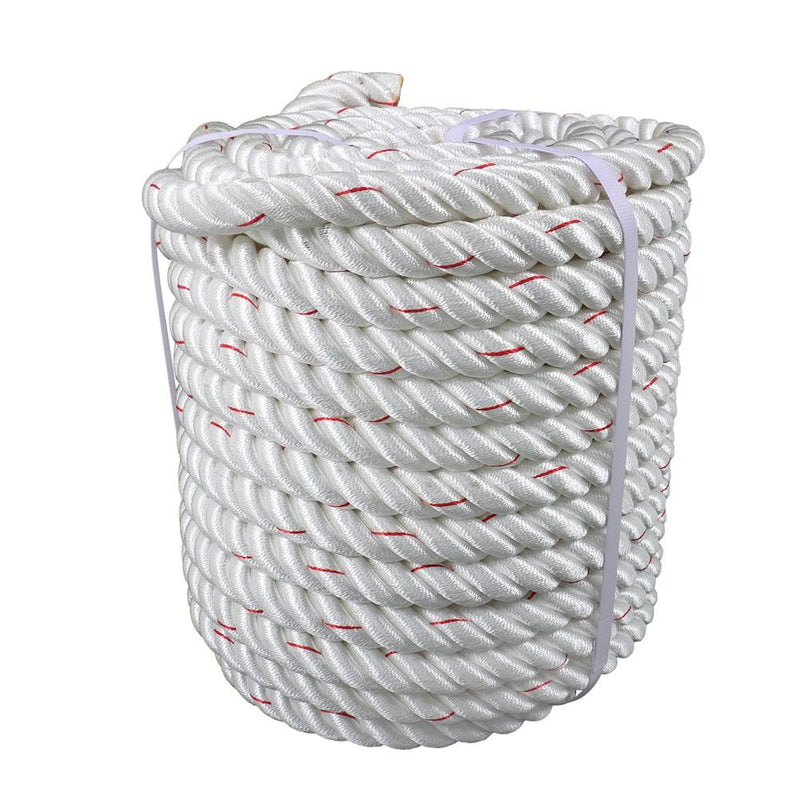 DURAFORCE 1 inch x 120 feet Arborist Bull Rope Tree Hoist Rigging Line Polyester Rope