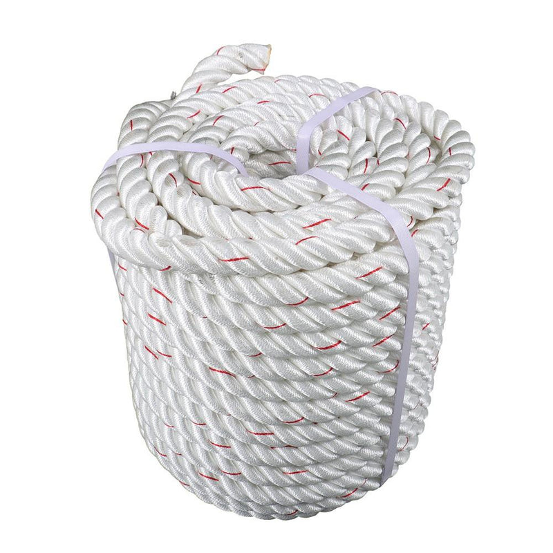 DURAFORCE 1 inch x 120 feet Arborist Bull Rope Tree Hoist Rigging Line Polyester Rope
