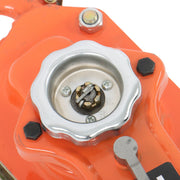 DURAFORCE 10ft 6600lb Capacity G80 Chain Manual Lever Steel Chain Hoist Wrench Block Hoist