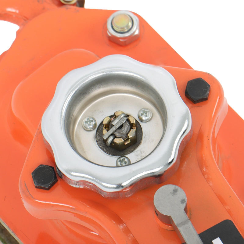 DURAFORCE 10ft 6600lb Capacity G80 Chain Manual Lever Steel Chain Hoist Wrench Block Hoist