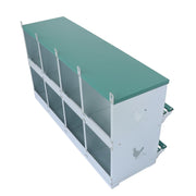 DURAFORCE Durable Chicken Nest Box 8 Hole Nest Box Laying Egg Lay Box Hen Chicken Coop Box