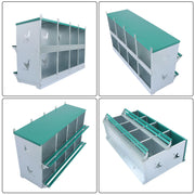 DURAFORCE Durable Chicken Nest Box 8 Hole Nest Box Laying Egg Lay Box Hen Chicken Coop Box