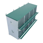 DURAFORCE Durable Chicken Nest Box 8 Hole Nest Box Laying Egg Lay Box Hen Chicken Coop Box