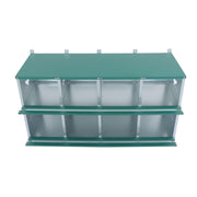 DURAFORCE Durable Chicken Nest Box 8 Hole Nest Box Laying Egg Lay Box Hen Chicken Coop Box