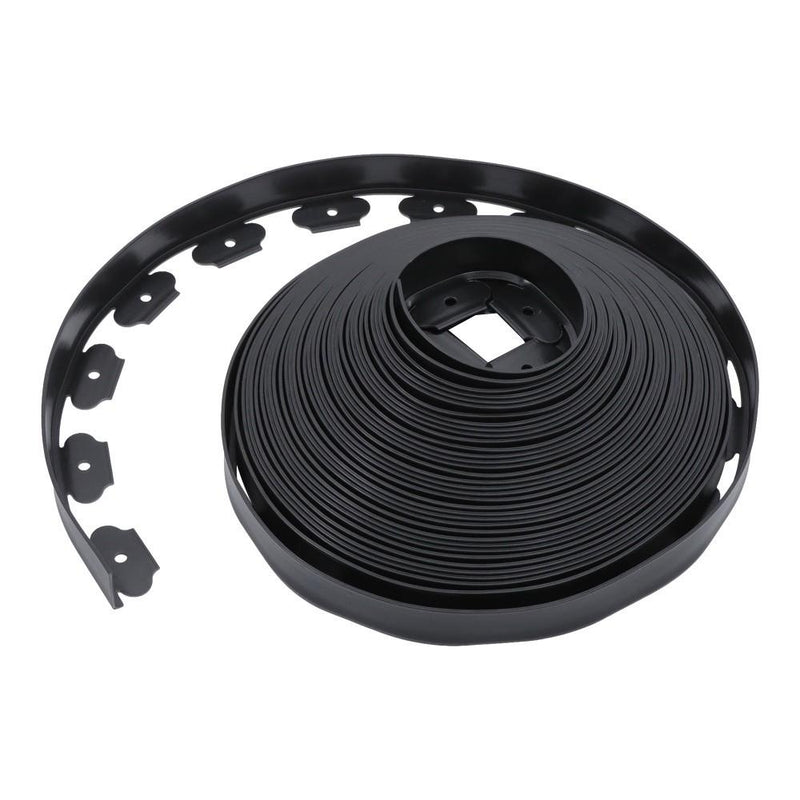 DURAFORCE 100FT 1.7" Garden Landscape Edging No Dig Lawn Edging Border With 64 8-In Spikes