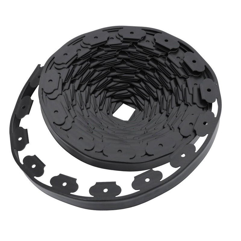DURAFORCE 100FT 1.7" Garden Landscape Edging No Dig Lawn Edging Border With 64 8-In Spikes