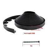 DURAFORCE 100FT 1.7" Garden Landscape Edging No Dig Lawn Edging Border With 64 8-In Spikes