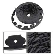 DURAFORCE 100FT 1.7" Garden Landscape Edging No Dig Lawn Edging Border With 64 8-In Spikes